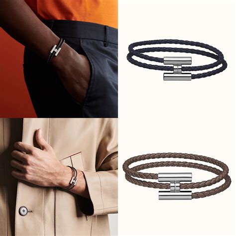 Hermès Tournis Tresse Bracelet 